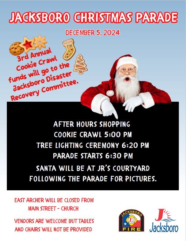 Christmas Parade and Cookie Crawl Information